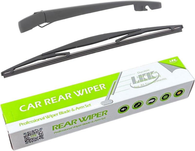 LKK Rear Windshield Wiper Arm Blade Assembly Kit Compatible with Honda CRV 2007-2011, CR-V 07-11 Rear Wiper Set - Image 1